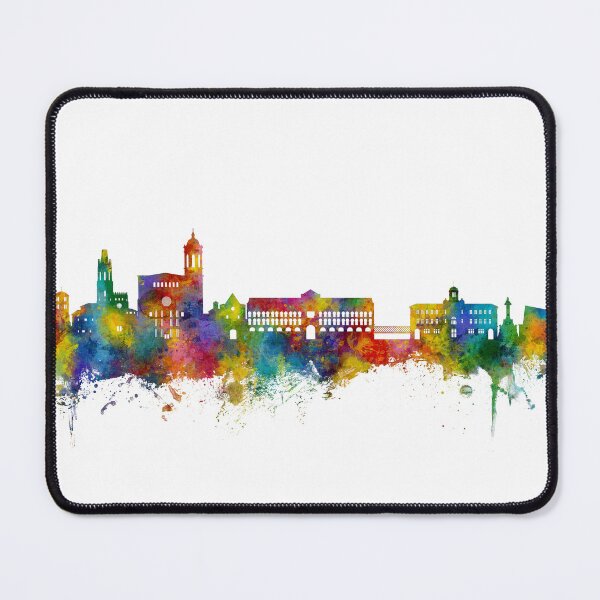 Item preview, Girona Spain Skyline designed and sold by ArtPrints.