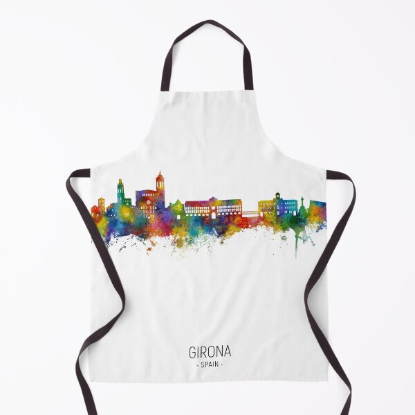 Item preview, Girona Spain Skyline designed and sold by ArtPrints.