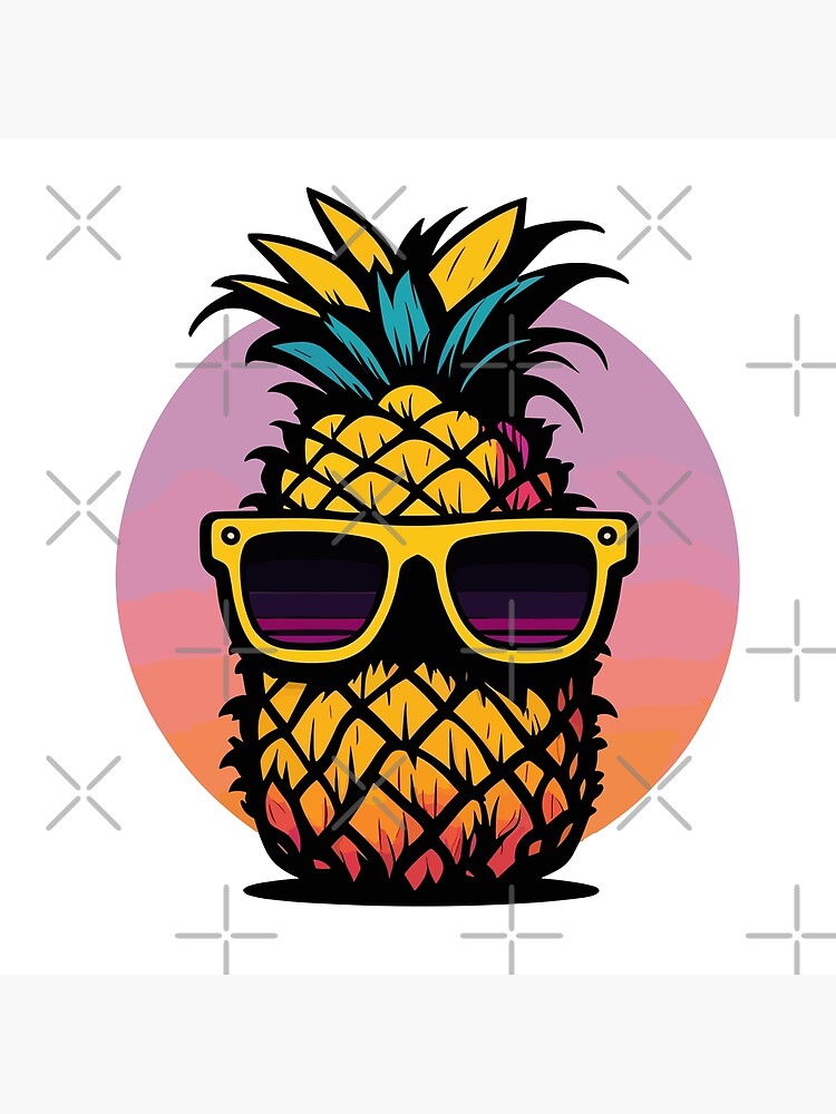 Lunettes soleil ananas