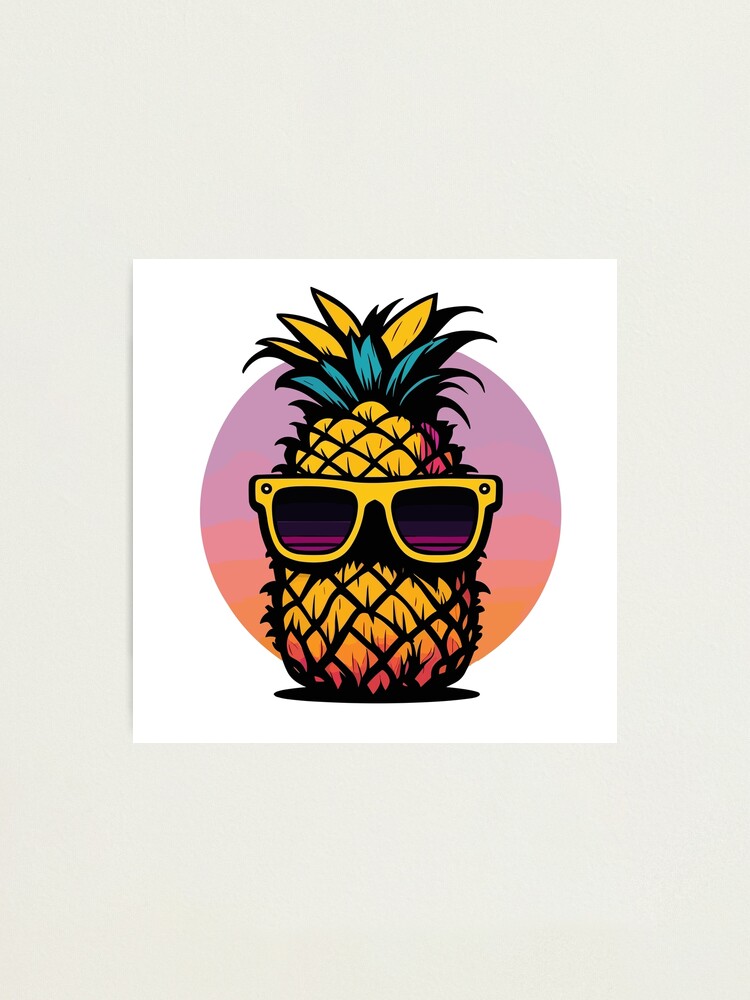 Lunettes soleil ananas