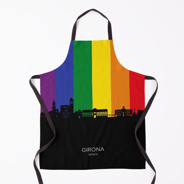 Item preview, Girona Spain Skyline designed and sold by ArtPrints.