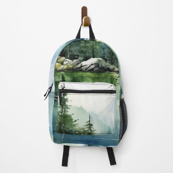 Item preview, Serene Lake Mountain Escape designed and sold by Paintings By Simon .