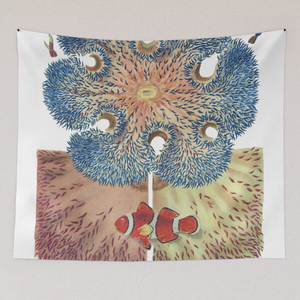 Item preview, Barrier Reef Anemones by William Saville Kent -the great barrier reef of Australia designed and sold by Tamas Das.