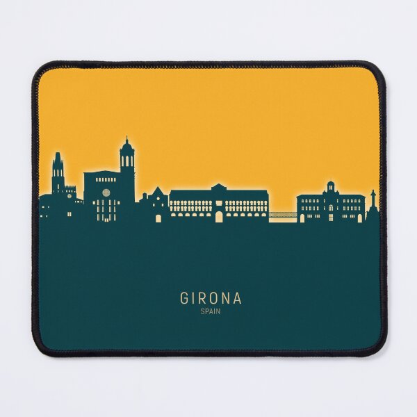 Item preview, Girona Spain Skyline designed and sold by ArtPrints.