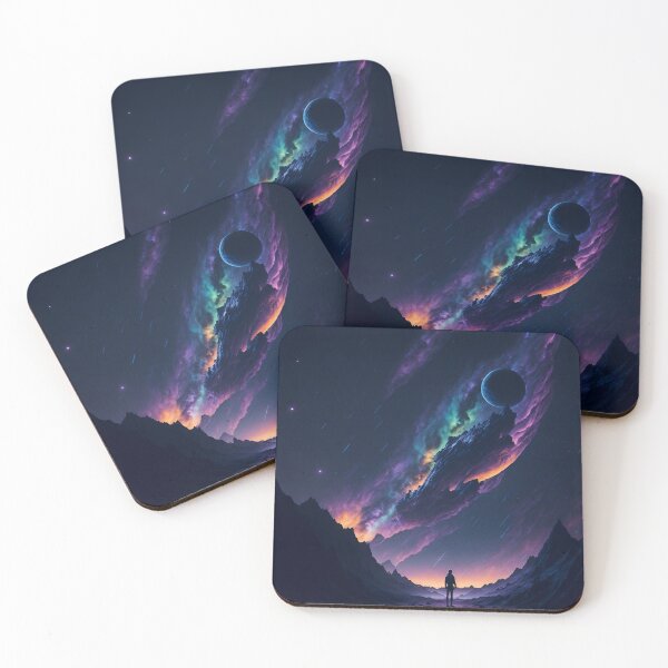 Item preview, Dreamscapes Unveiled: Embark on a Celestial Journey| Enchanted Cosmos: Where Reality Blurs with Fantasy designed and sold by RedArtG09.