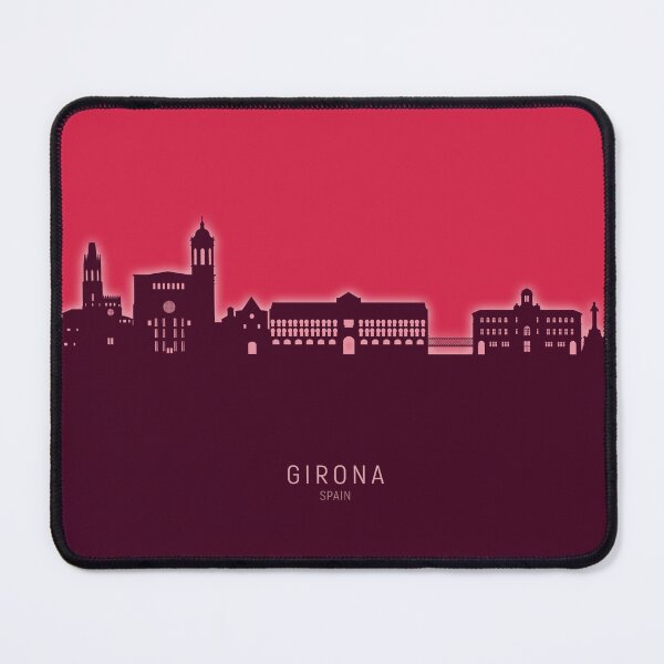 Item preview, Girona Spain Skyline designed and sold by ArtPrints.