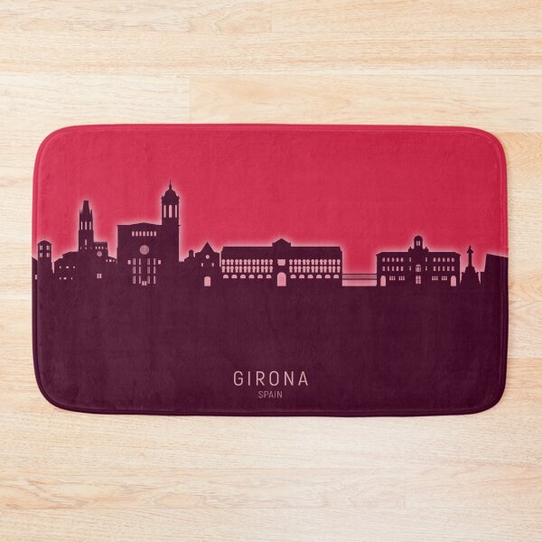 Item preview, Girona Spain Skyline designed and sold by ArtPrints.