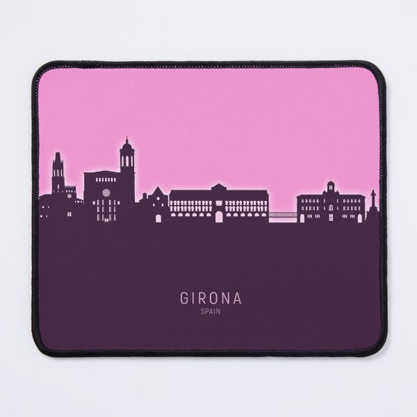 Item preview, Girona Spain Skyline designed and sold by ArtPrints.