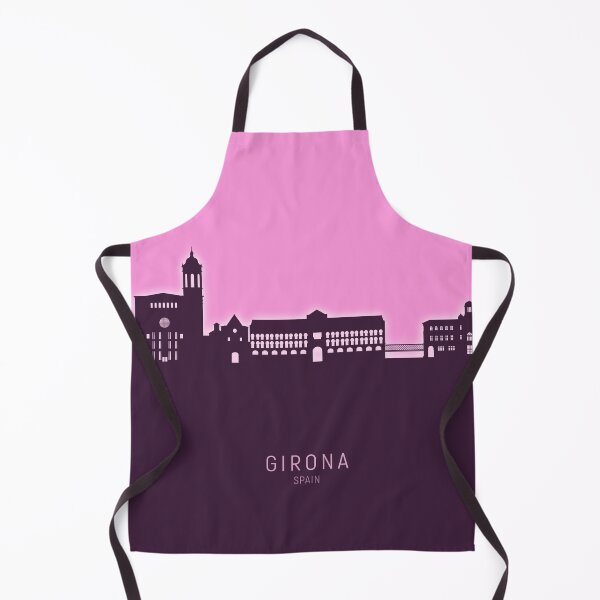 Item preview, Girona Spain Skyline designed and sold by ArtPrints.
