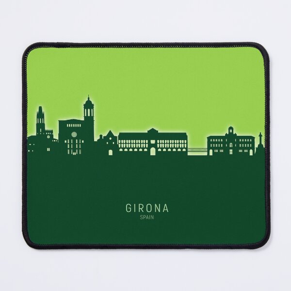 Item preview, Girona Spain Skyline designed and sold by ArtPrints.