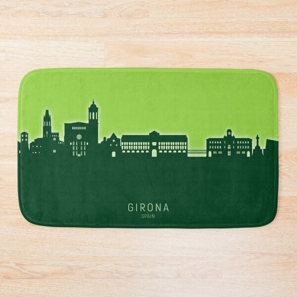 Item preview, Girona Spain Skyline designed and sold by ArtPrints.
