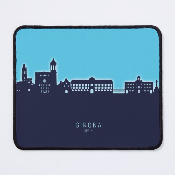 Item preview, Girona Spain Skyline designed and sold by ArtPrints.