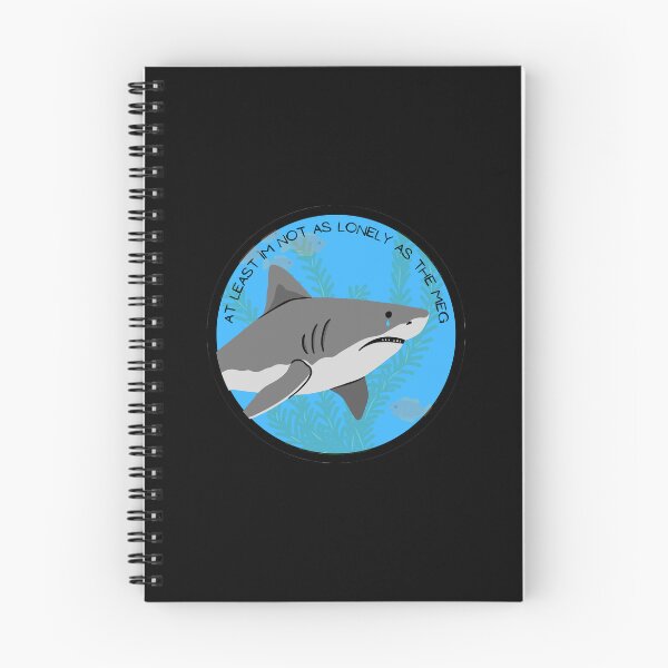 Item preview, As Lonely As The Meg... designed and sold by crookkeddesigns.