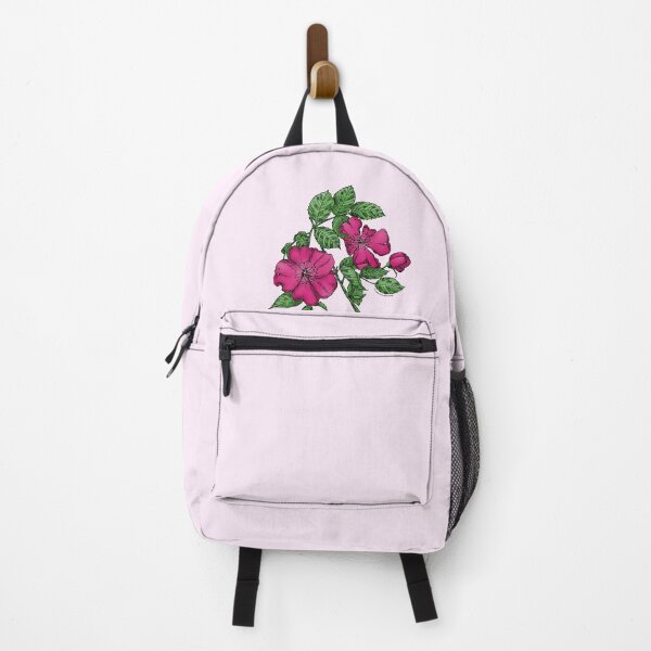 Item preview, Deep Pink Flat Rose Bloom Single 1-7 Petals Almost Flat designed and sold by Rachael Taylor.
