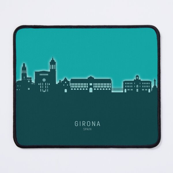 Item preview, Girona Spain Skyline designed and sold by ArtPrints.