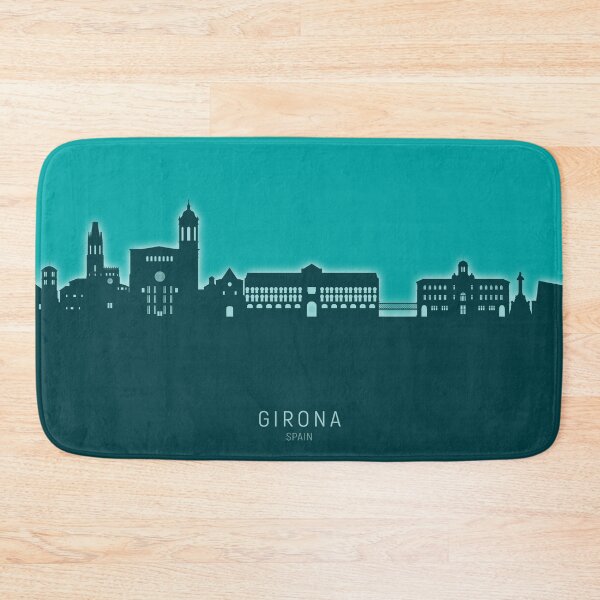 Item preview, Girona Spain Skyline designed and sold by ArtPrints.