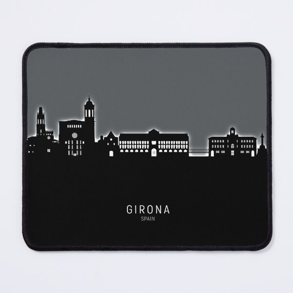 Item preview, Girona Spain Skyline designed and sold by ArtPrints.