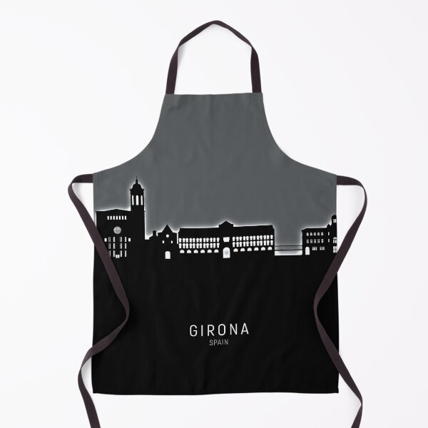 Item preview, Girona Spain Skyline designed and sold by ArtPrints.