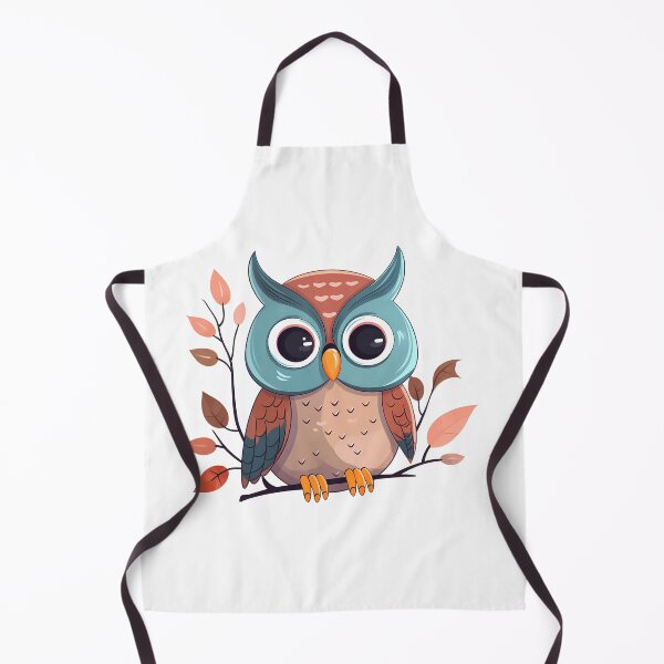 Item preview, Whimsical Nocturnal Majesty: Hand-Drawn Owl Artwork designed and sold by DapperDanForge.