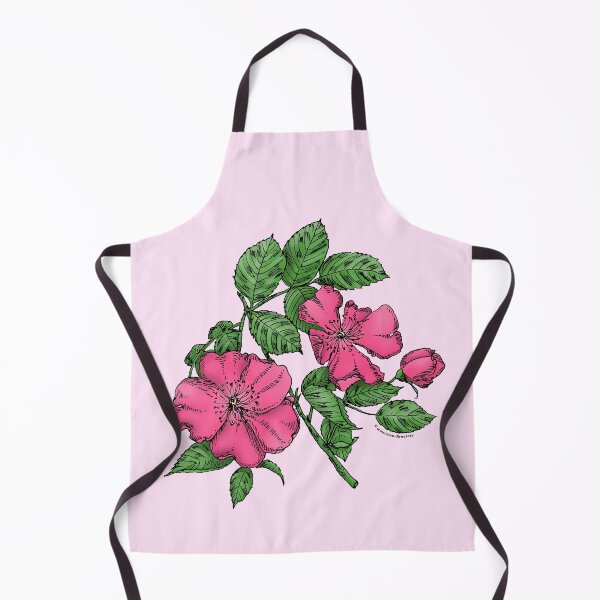 Item preview, Mid Pink Flat Rose Bloom Single 1-7 Petals Almost Flat designed and sold by Rachael Taylor.