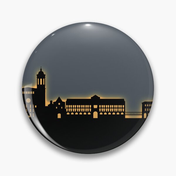 Item preview, Girona Spain Skyline designed and sold by ArtPrints.