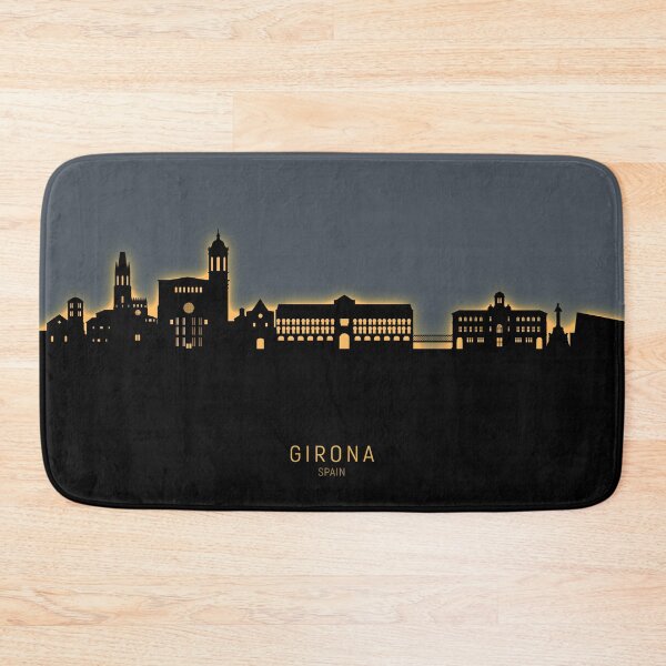 Item preview, Girona Spain Skyline designed and sold by ArtPrints.