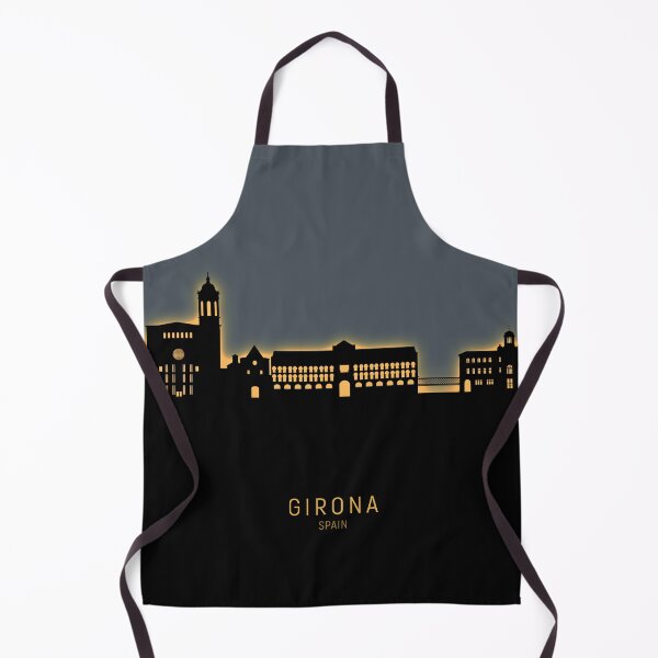 Item preview, Girona Spain Skyline designed and sold by ArtPrints.