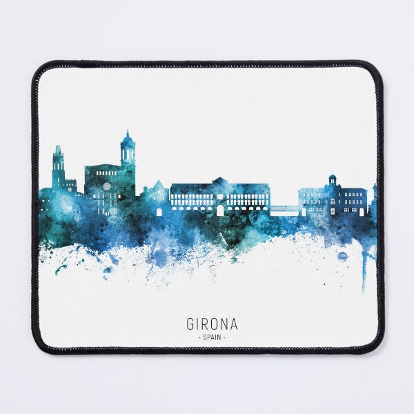 Item preview, Girona Spain Skyline designed and sold by ArtPrints.