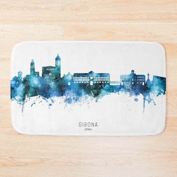 Item preview, Girona Spain Skyline designed and sold by ArtPrints.