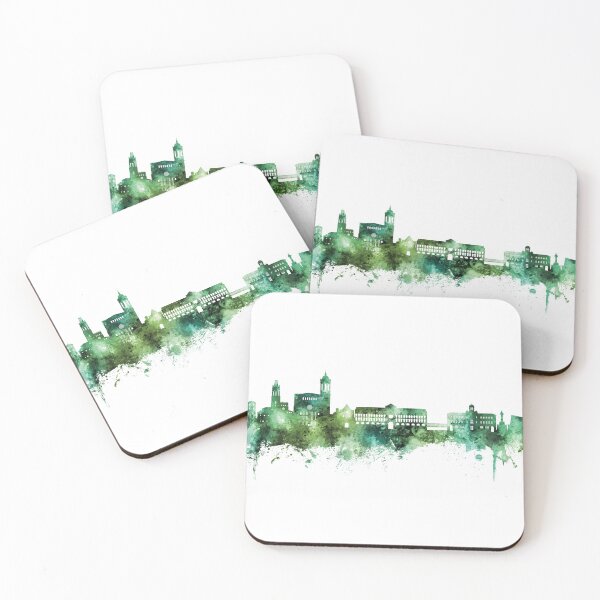 Item preview, Girona Spain Skyline designed and sold by ArtPrints.