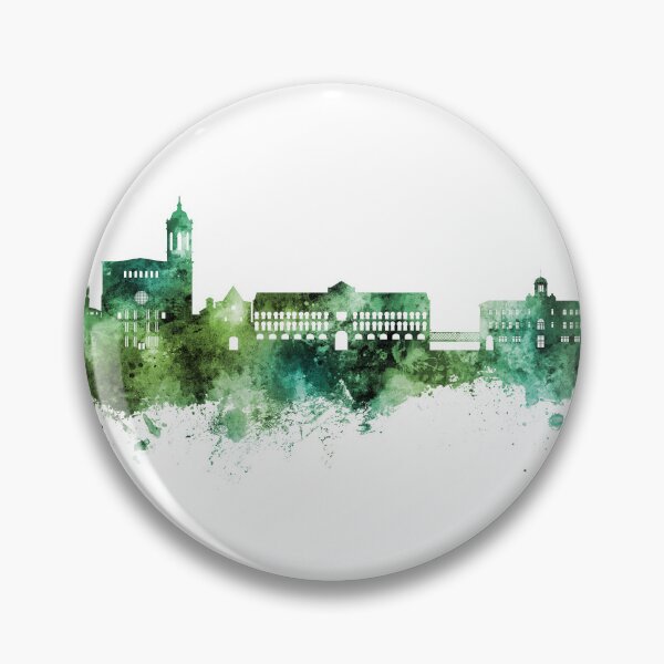 Item preview, Girona Spain Skyline designed and sold by ArtPrints.
