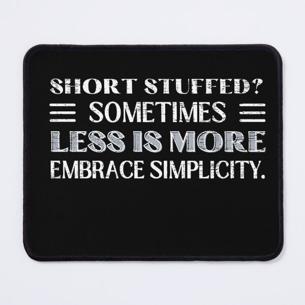 Item preview, Short Stuffed? designed and sold by engraphica.