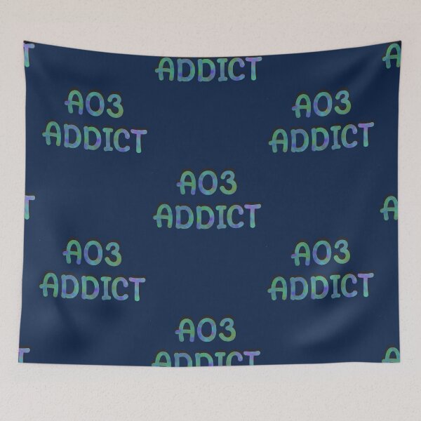 Item preview, AO3 Addict designed and sold by blurise35.
