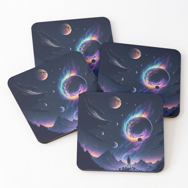Item preview, Imagination Unbound: Celestial Canvas of Creativity| Celestial Symphony: Harmonizing Colours of the Universe designed and sold by RedArtG09.