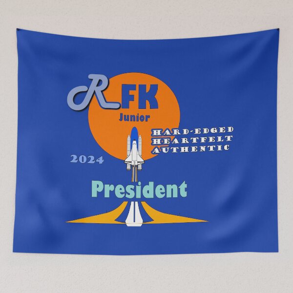 Item preview, Robert F. Kennedy Junior (RFK Jr.) Blast-Off for Presidency designed and sold by Sanctum Icons.