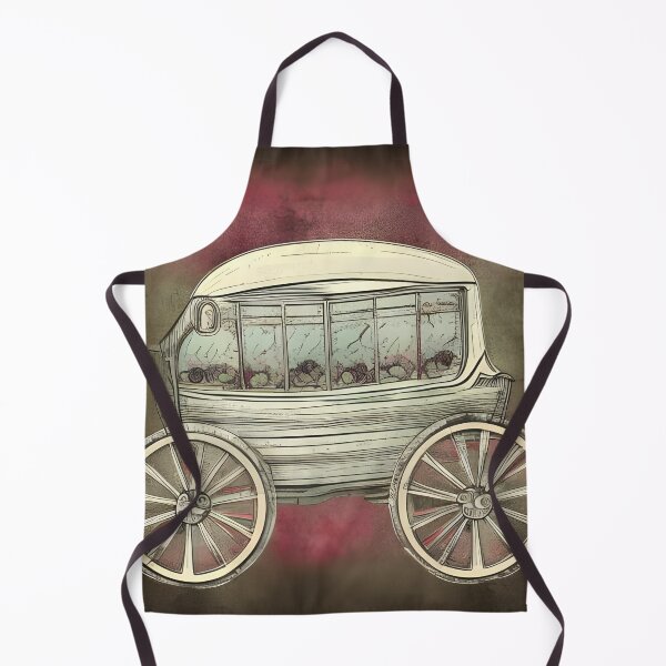 Item preview, Vintage Hearse Funeral Carriage , Pencil Sketch designed and sold by PC-artist.