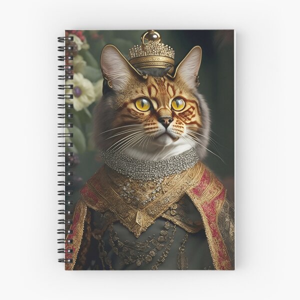 Item preview, Royal Cat Painting-Cat portrait painting designed and sold by Tamas Das.