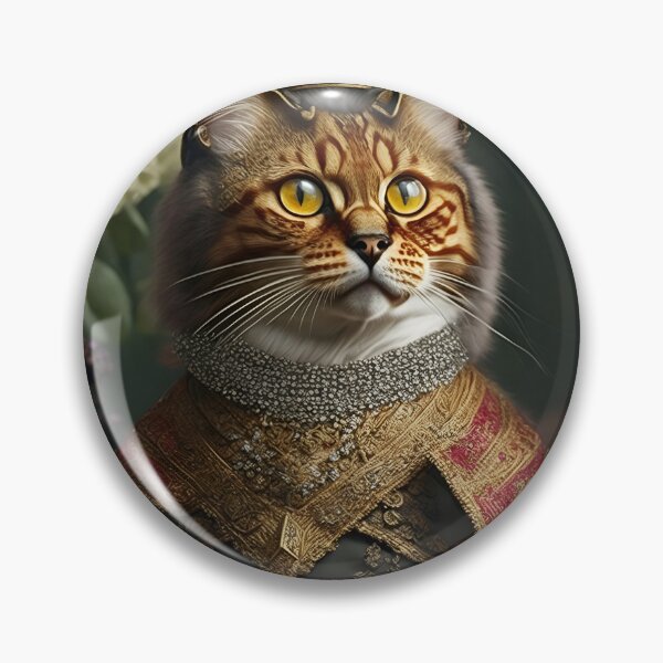 Item preview, Royal Cat Painting-Cat portrait painting designed and sold by Tamas Das.