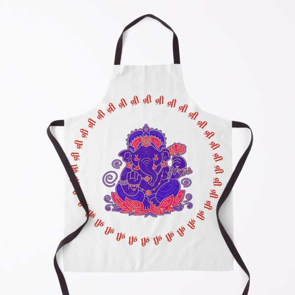 Item preview, Hindu God Lord Ganesh Illustration with Letter 'Shree' designed and sold by deepakrode7.