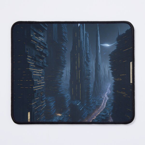 Artikelvorschau, Embrace the Future: A Mesmerizing Glimpse into AI-Powered Imaginative Landscapes entworfen und verkauft von RedArtG09.