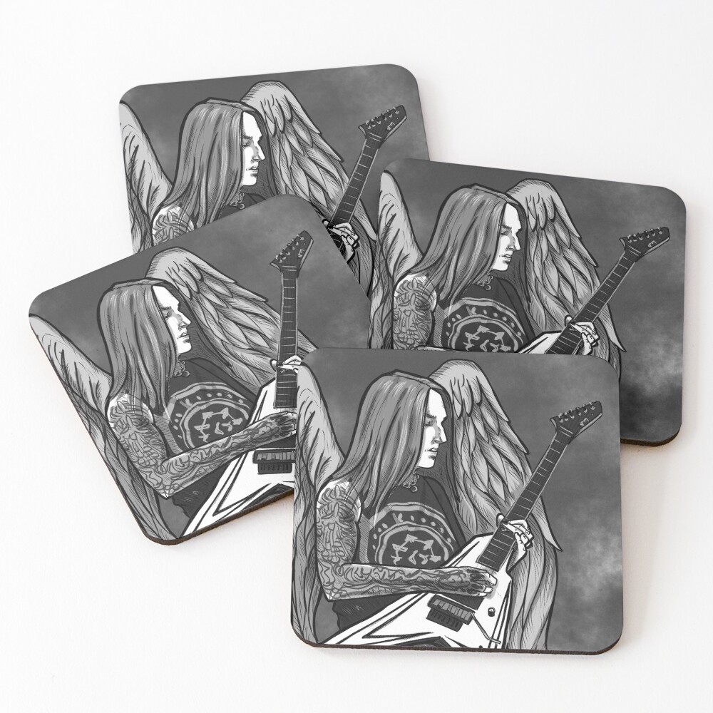 Item preview, Coasters (Set of 4) designed and sold by BlackOrchidArt.