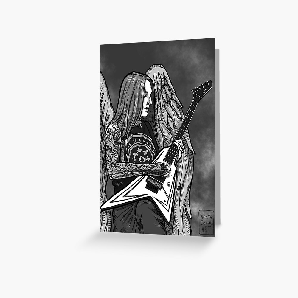 Item preview, Greeting Card designed and sold by BlackOrchidArt.