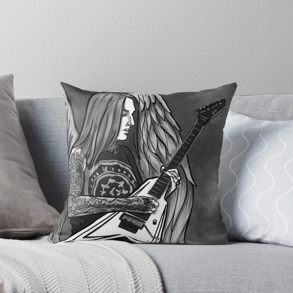 Item preview, Throw Pillow designed and sold by BlackOrchidArt.
