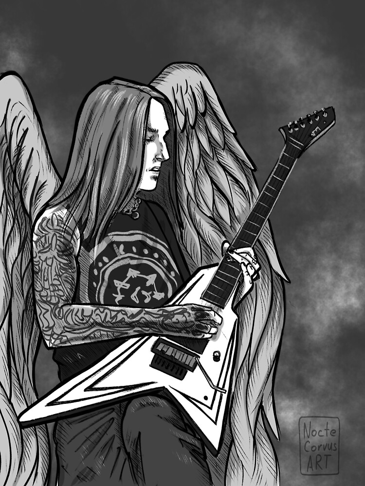 Thumbnail 3 of 3, Sticker, Alexi Laiho Children of Bodom designed and sold by BlackOrchidArt.