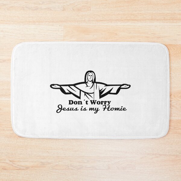 Item preview, Don't worry jesus is my homie funny designed and sold by nerokoboy.