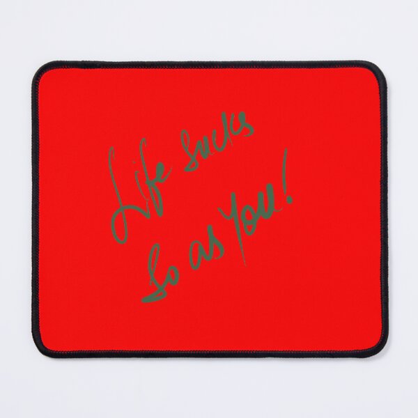 Item preview, Life Sucks So As You | Inspirational Text Art designed and sold by chuckletuckle.