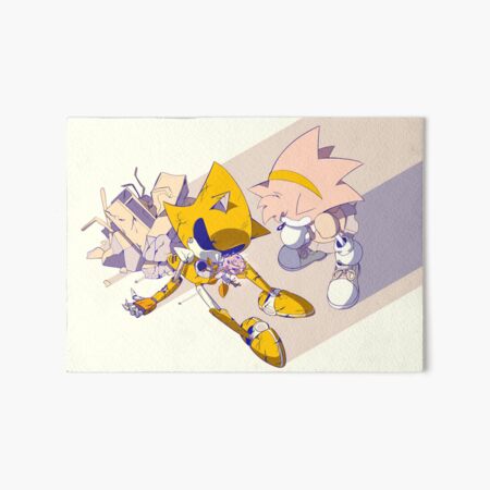 Mecha Sonic | Art Board Print