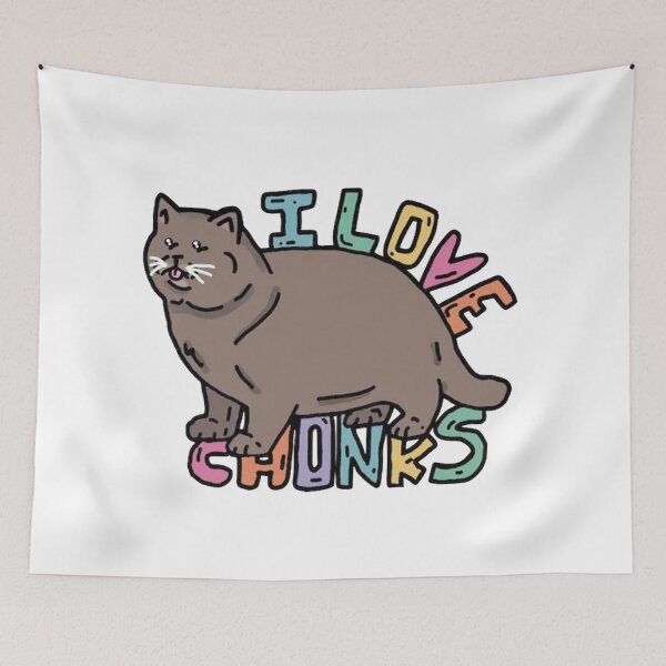 Item preview, Chonky Cat Love designed and sold by nerokoboy.