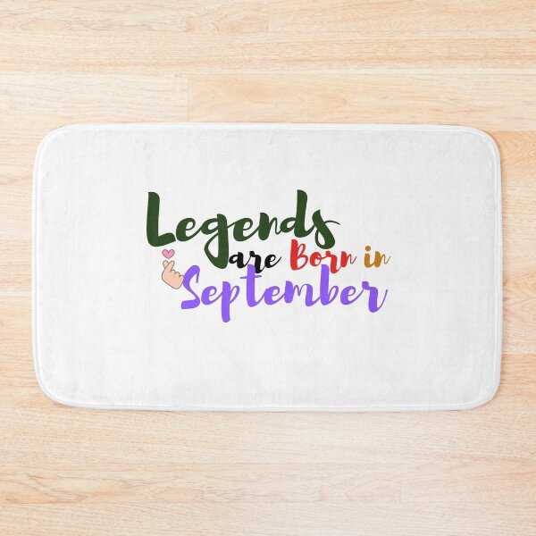 Item preview, Legends are Born in September designed and sold by Sanan Israyilli.