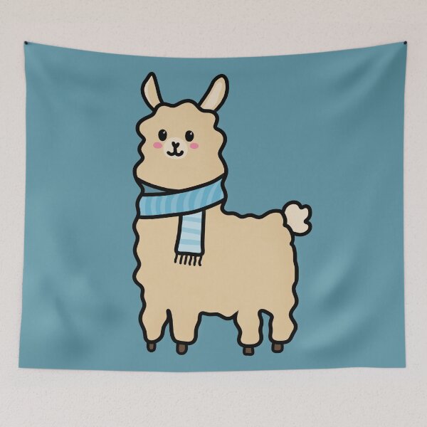 Item preview, Winter Alpaca designed and sold by mareeka.